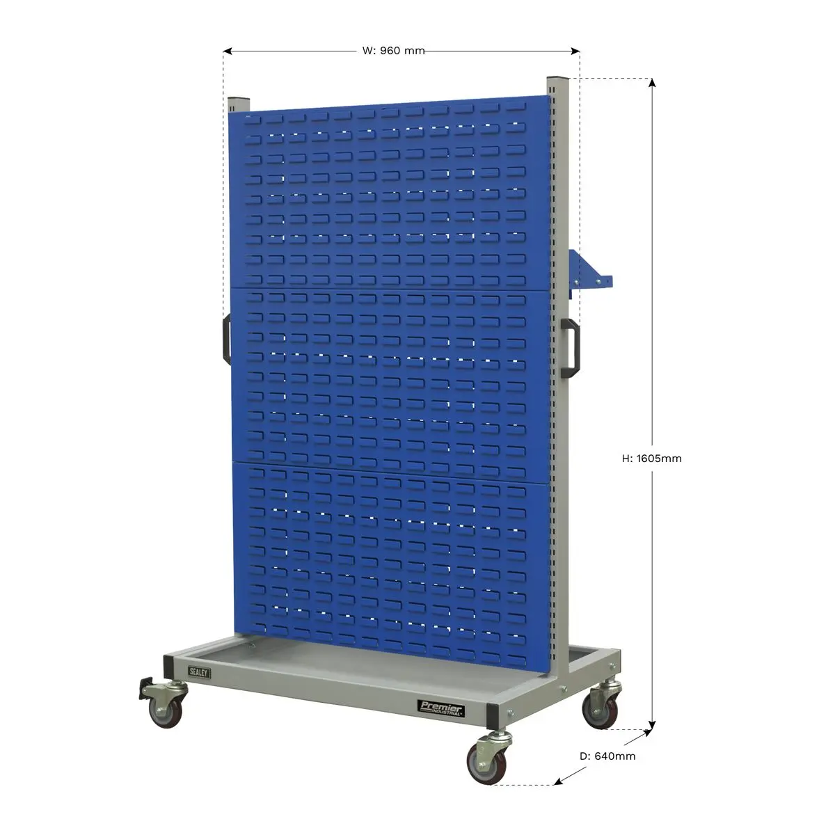Sealey Premier Industrial Industrial Mobile Storage System with Shelf - Image 5