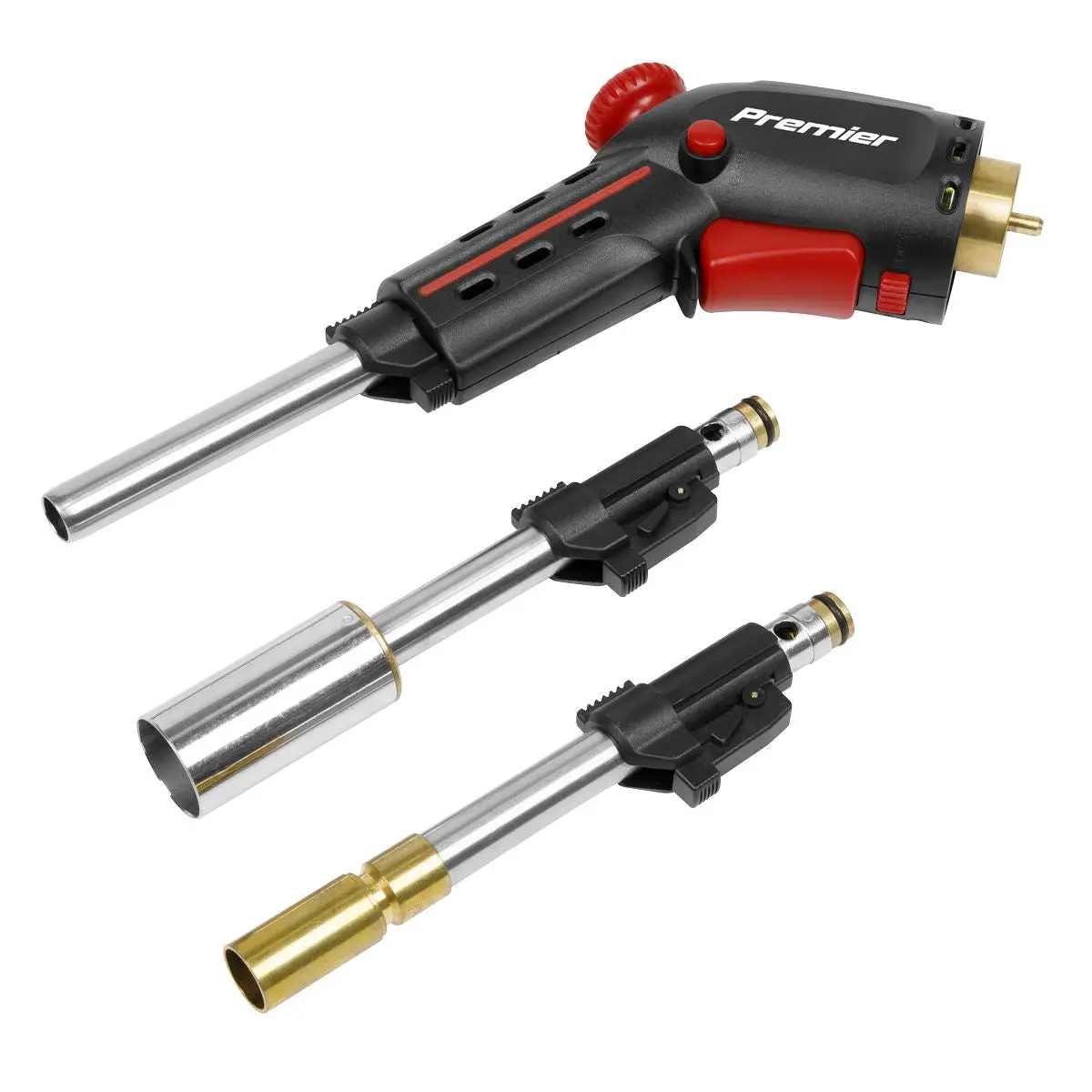 Sealey Premier Interchangeable Propane Torch Set 3-In-1 - Image 7