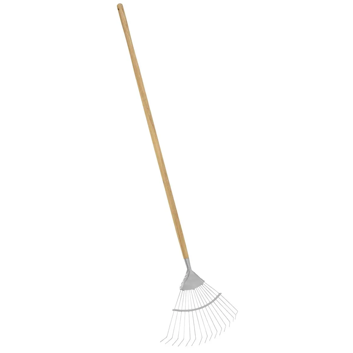 Sealey Premier Lawn Rake with Long Ash Handle & Stainless Steel Tines - Image 2