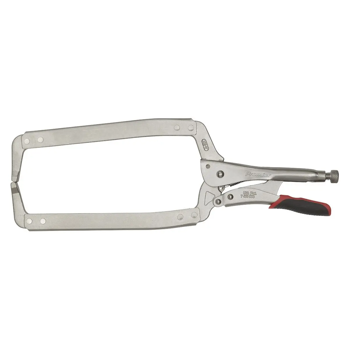 Sealey Premier Locking C-Clamp 455mm 0-160mm Capacity - Image 3