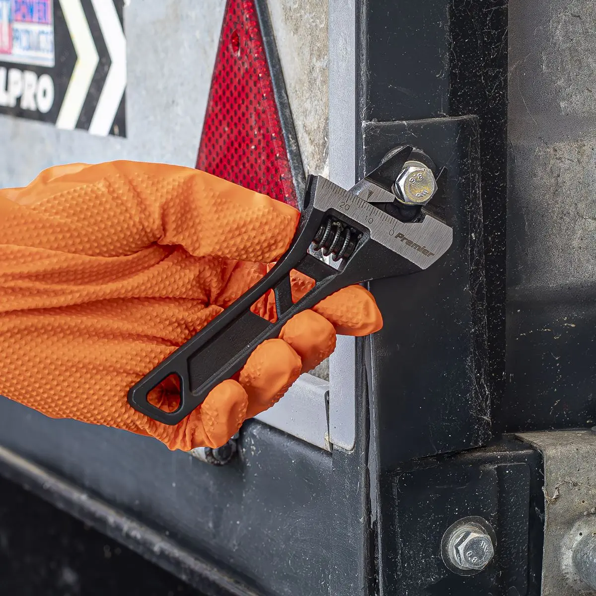 Sealey Premier Low Profile Jaw Adjustable Wrench 140mm - Image 5