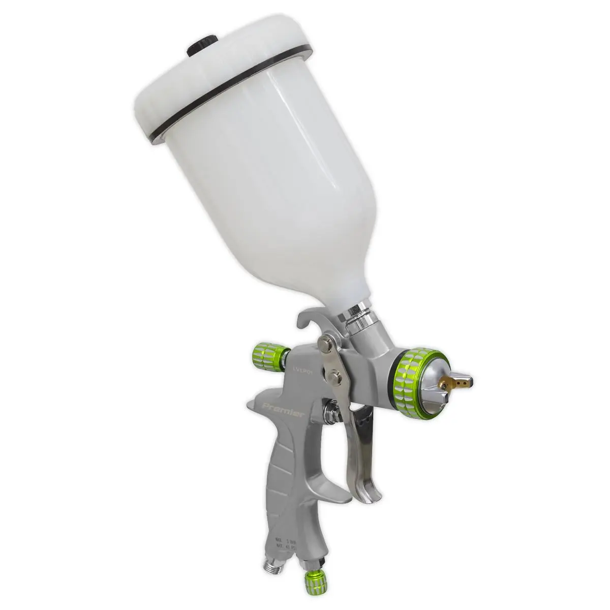Sealey Premier LVLP Gravity Feed Spray Gun - 1.4mm Set-Up - Image 10