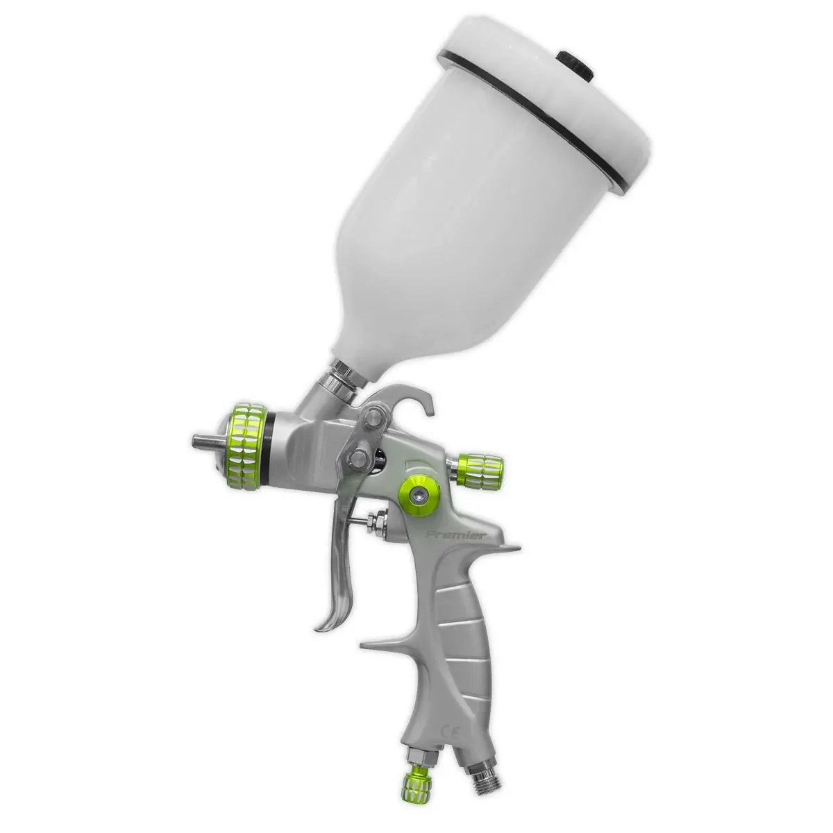 Sealey Premier LVLP Gravity Feed Spray Gun - 1.4mm Set-Up - Image 2