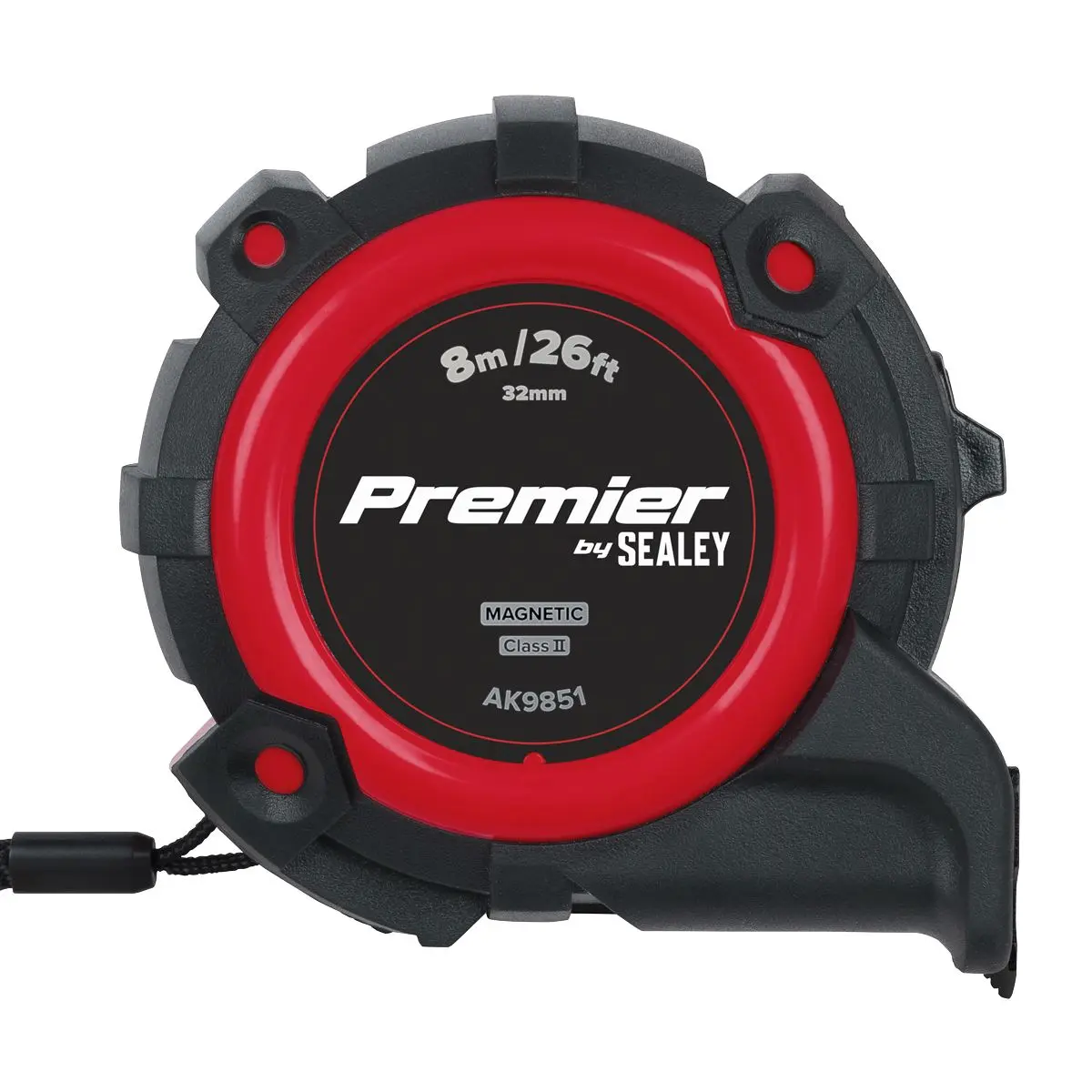 Sealey Premier Metric/Imperial Tape Measure Extra-Wide Blade 8m(26ft) x 32mm - Image 11