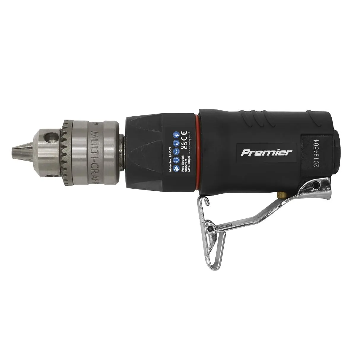 Sealey Premier Mini Air Drill Ø6mm - Image 3