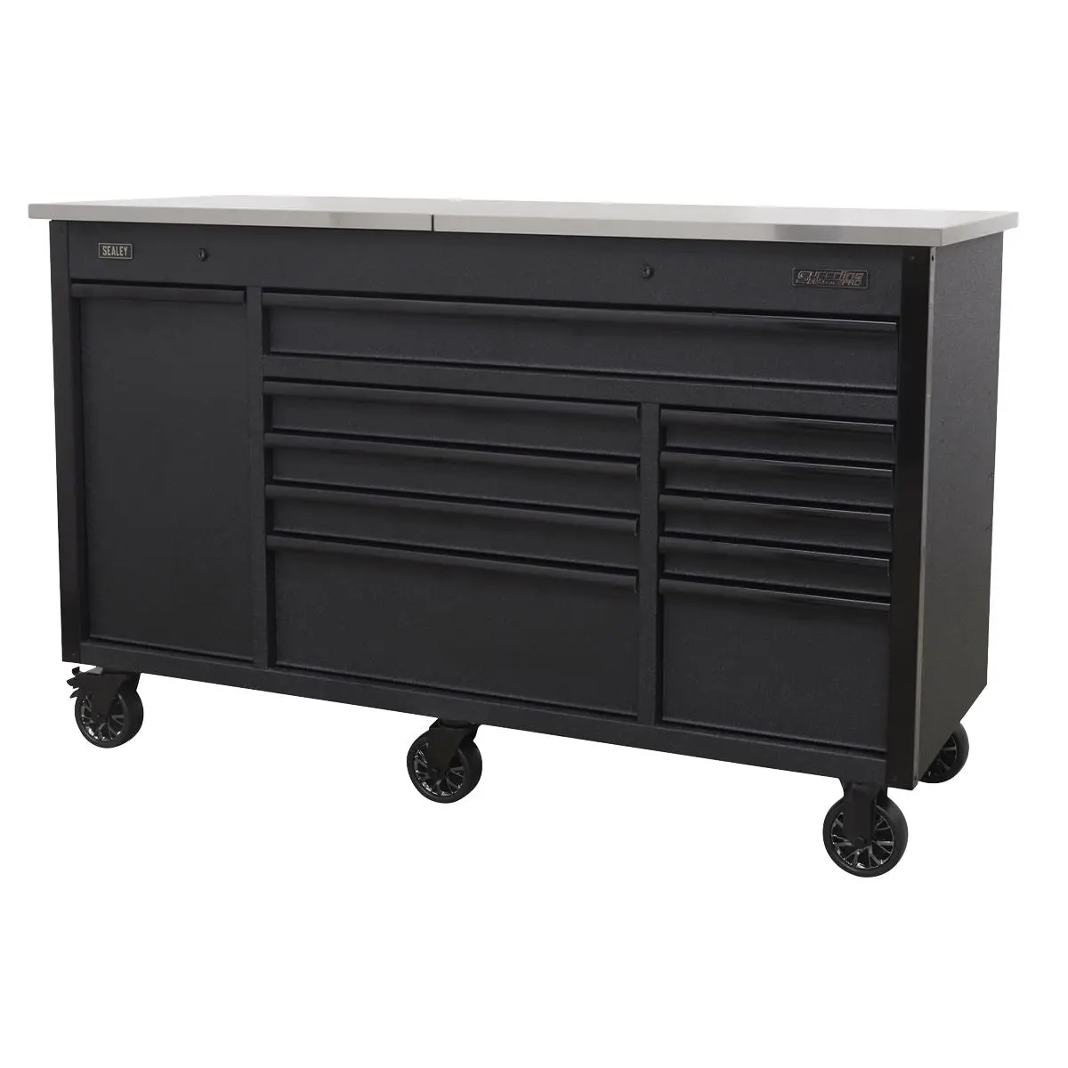 Sealey Superline Pro Mobile Tool Cabinet 1600mm with Power Tool Charging Drawer - Image 3