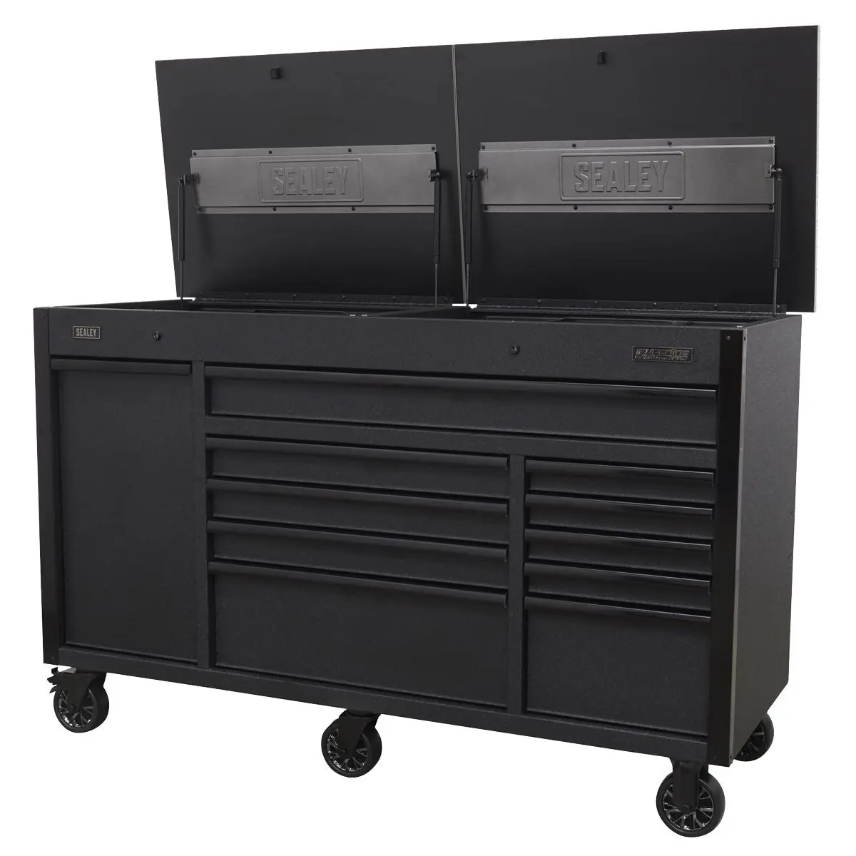Sealey Superline Pro Mobile Tool Cabinet 1600mm with Power Tool Charging Drawer - Image 9