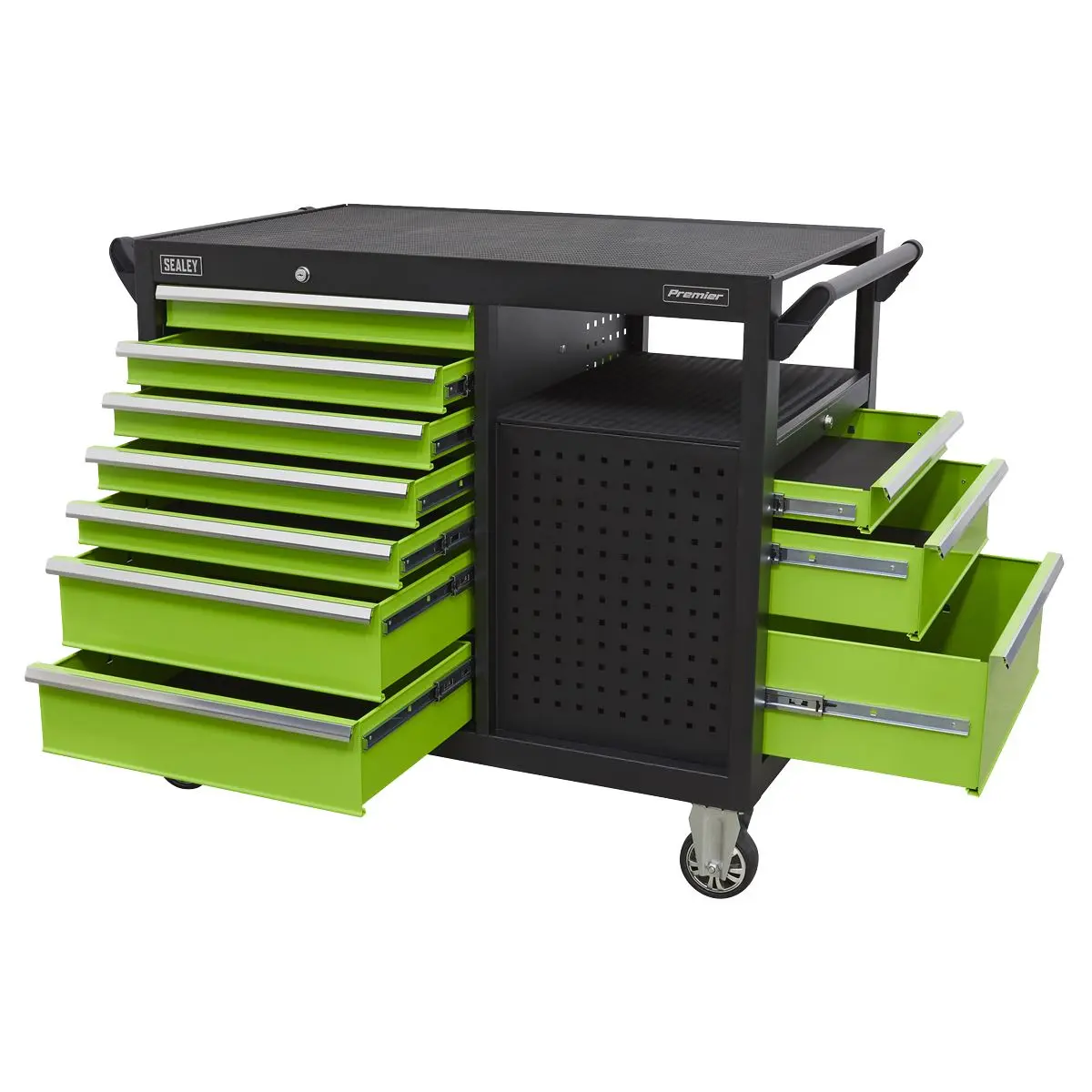 Sealey Premier Mobile Workstation 10 Drawer 1140mm - Image 4