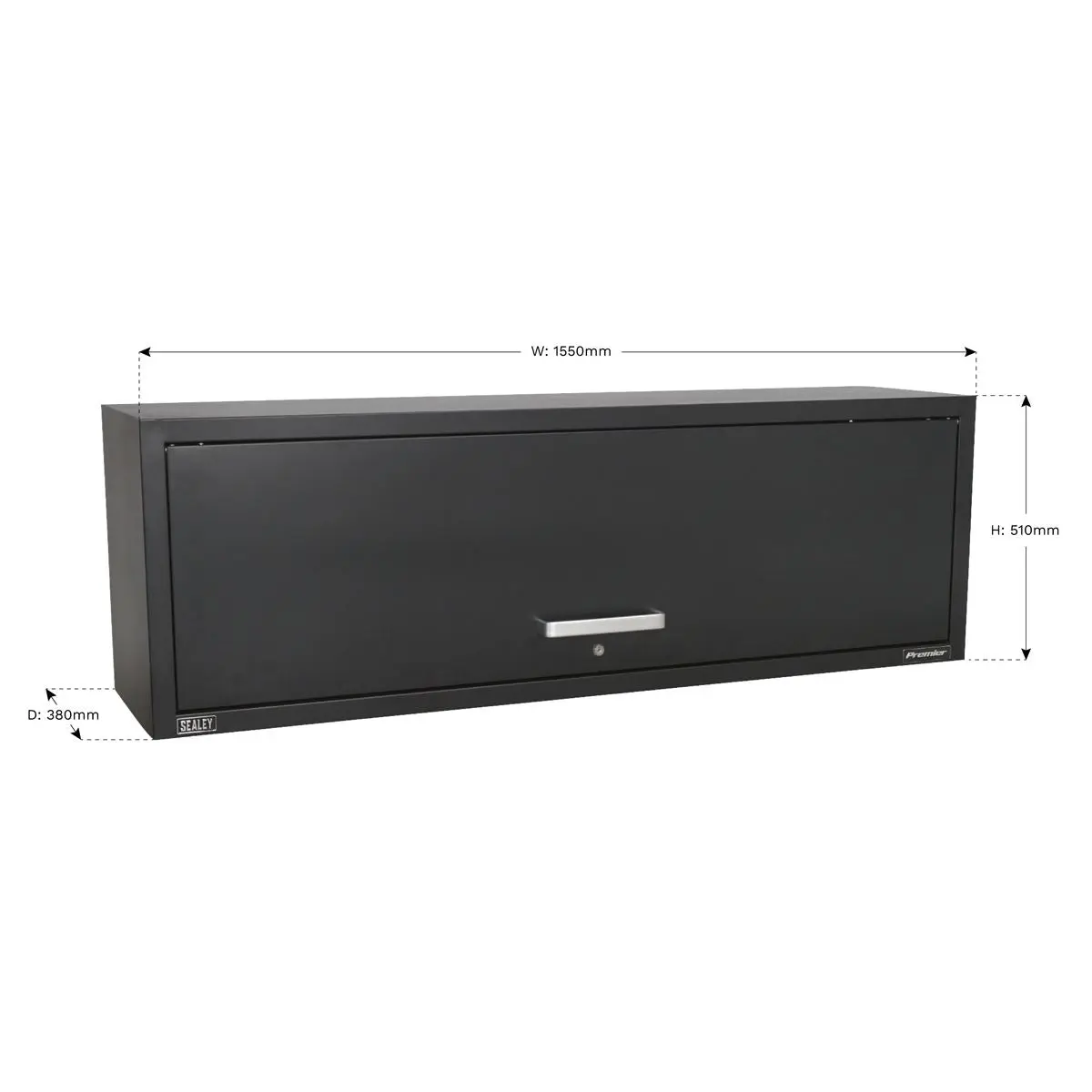 Sealey Premier Modular Wall Cabinet 1550mm Heavy-Duty - Image 2