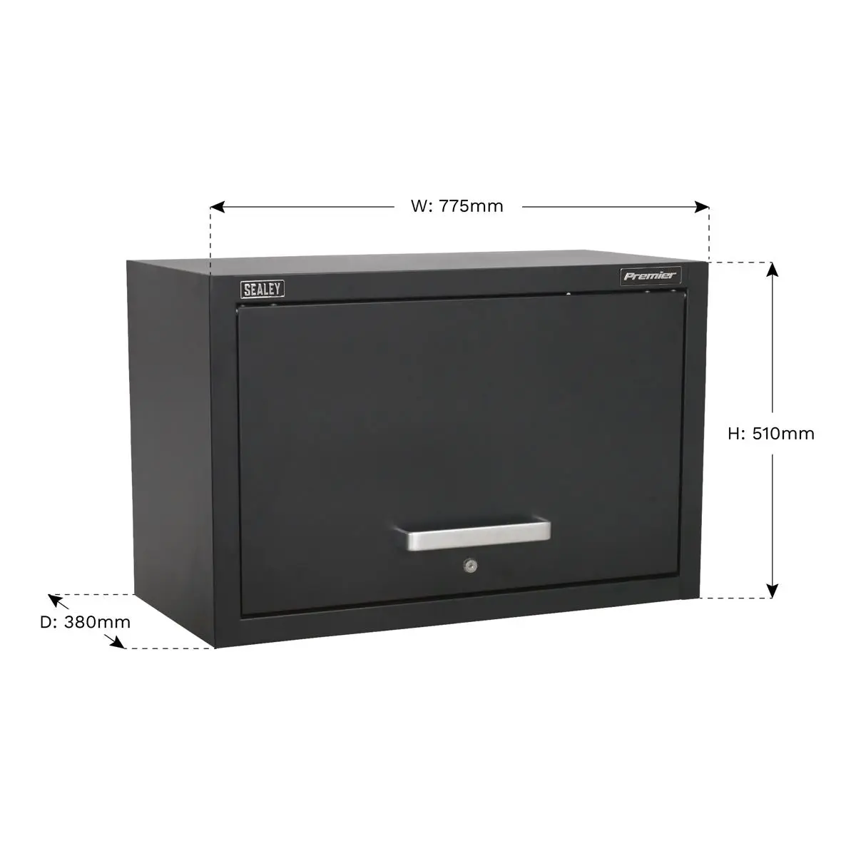 Sealey Premier Modular Wall Cabinet 775mm Heavy-Duty - Image 3