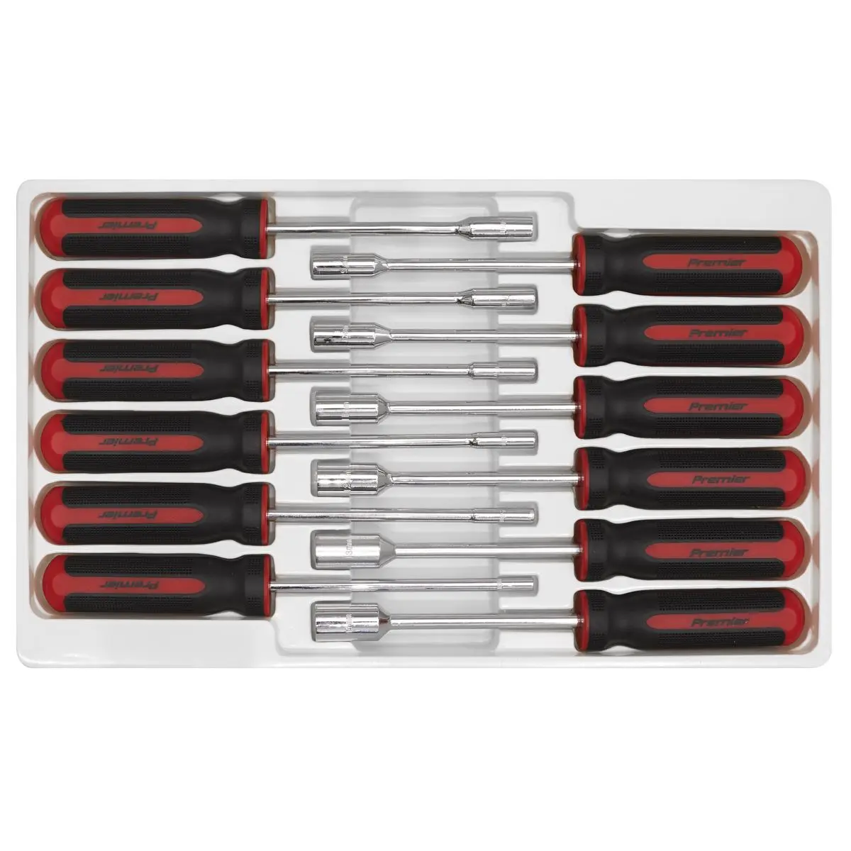 Sealey Premier Nut Driver Set 12pc - Image 6