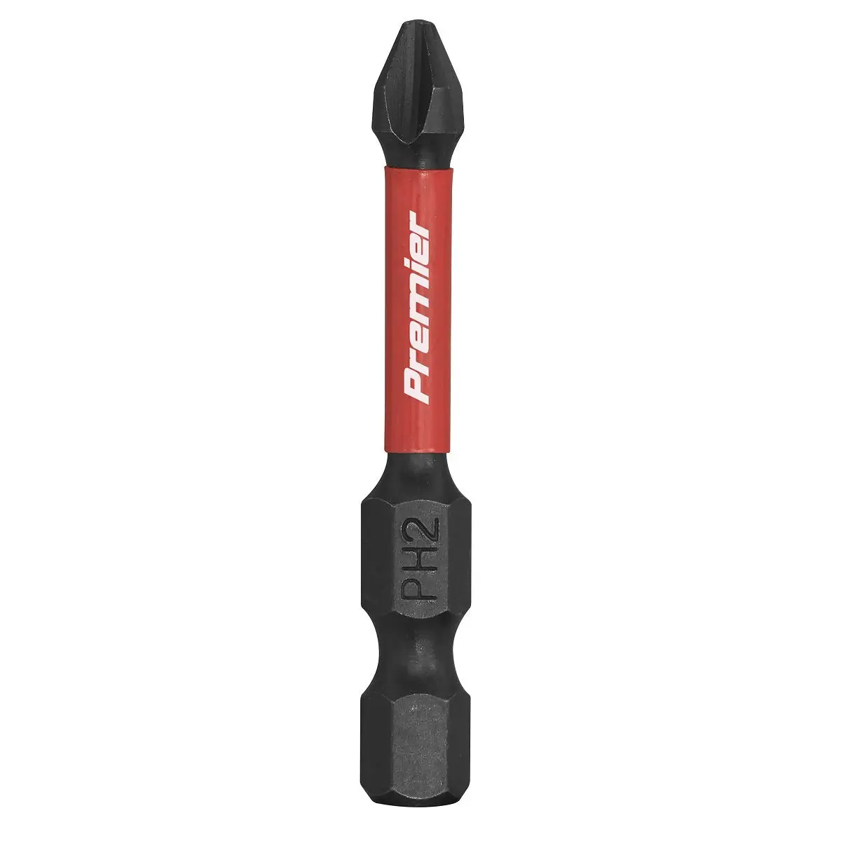 Sealey Premier Phillips #2 Impact Power Tool Bits 50mm - 10pc - Image 2