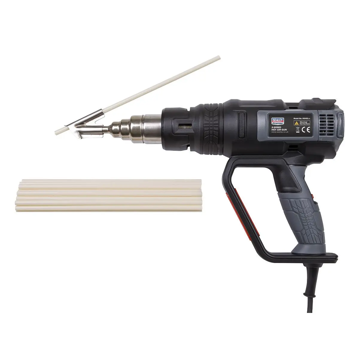 Sealey Premier Plastic Welding Kit including HS102 Hot Air Gun - Image 4