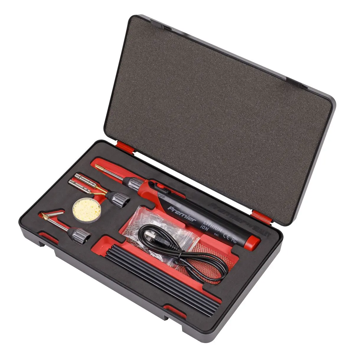 Sealey Premier Plastic Welding Repair Kit Rechargeable Lithium-ion 30W - Image 9