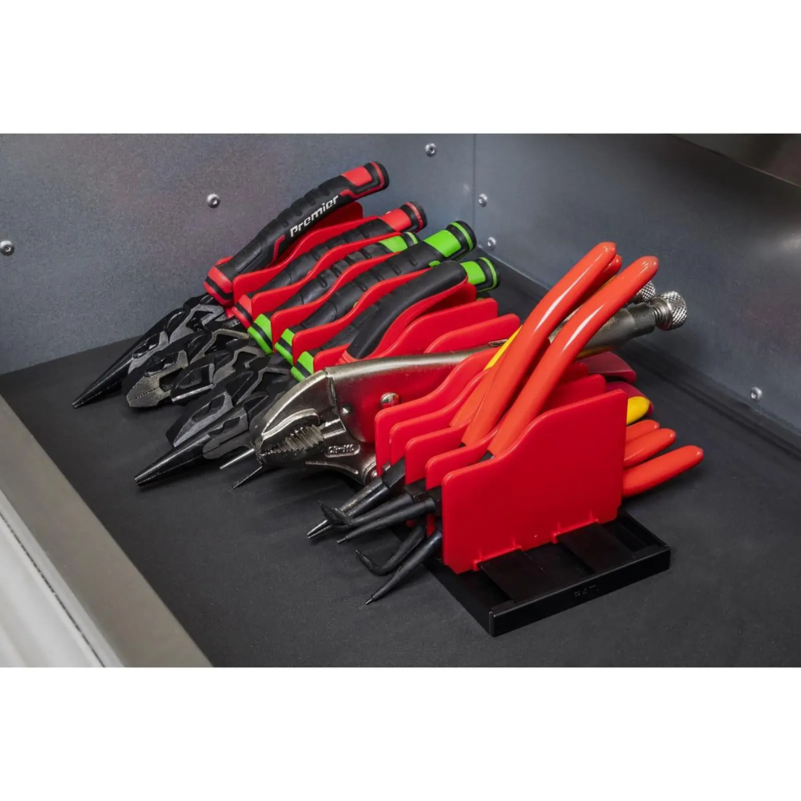 Sealey Premier Pliers Storage Racks with Adjustable Dividers - Image 4