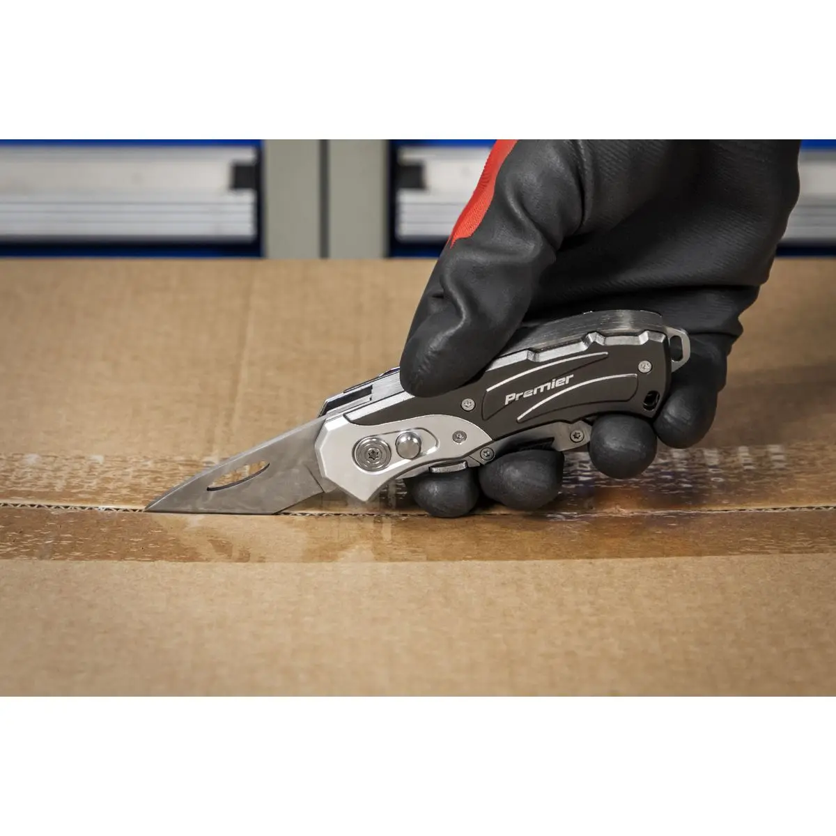 Sealey Premier Pocket Knife Locking Twin-Blade - Image 2