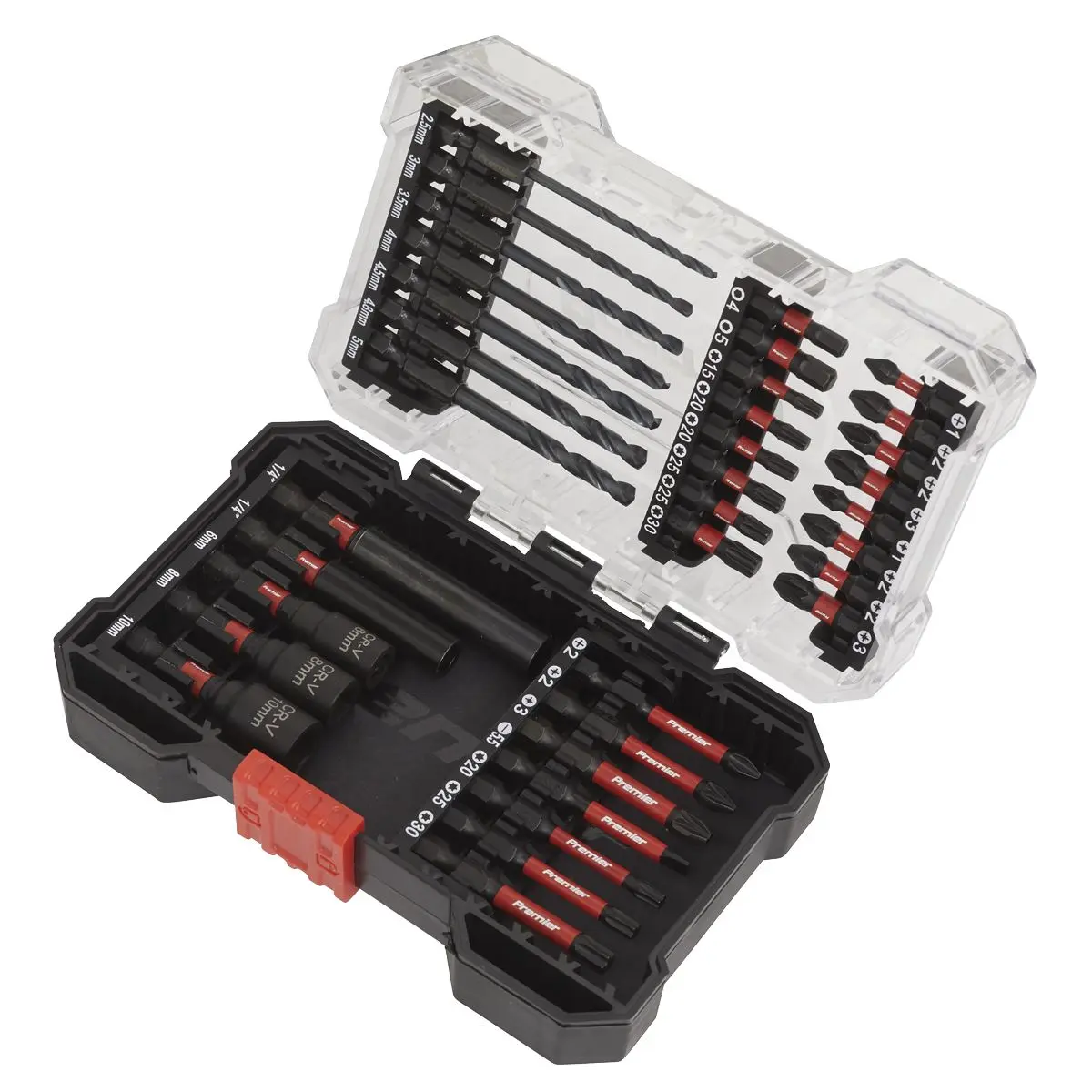 Sealey Premier Power Tool Bit Set 35pc Impact Grade - Image 9