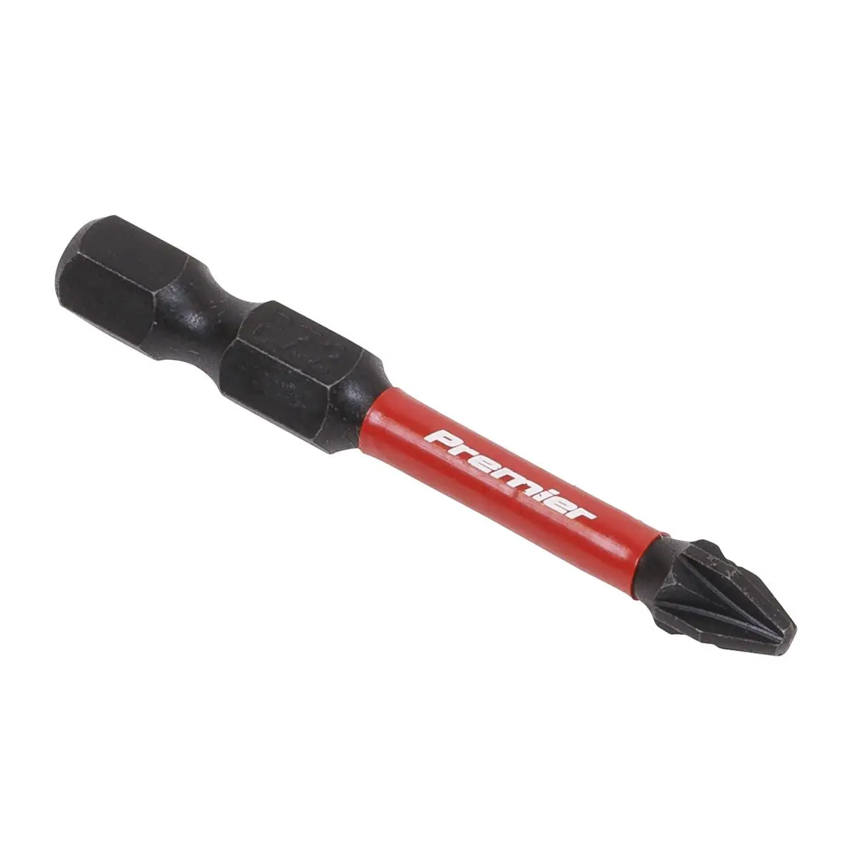 Sealey Premier Pozi #2 Impact Power Tool Bits 50mm - 3pc - Image 6