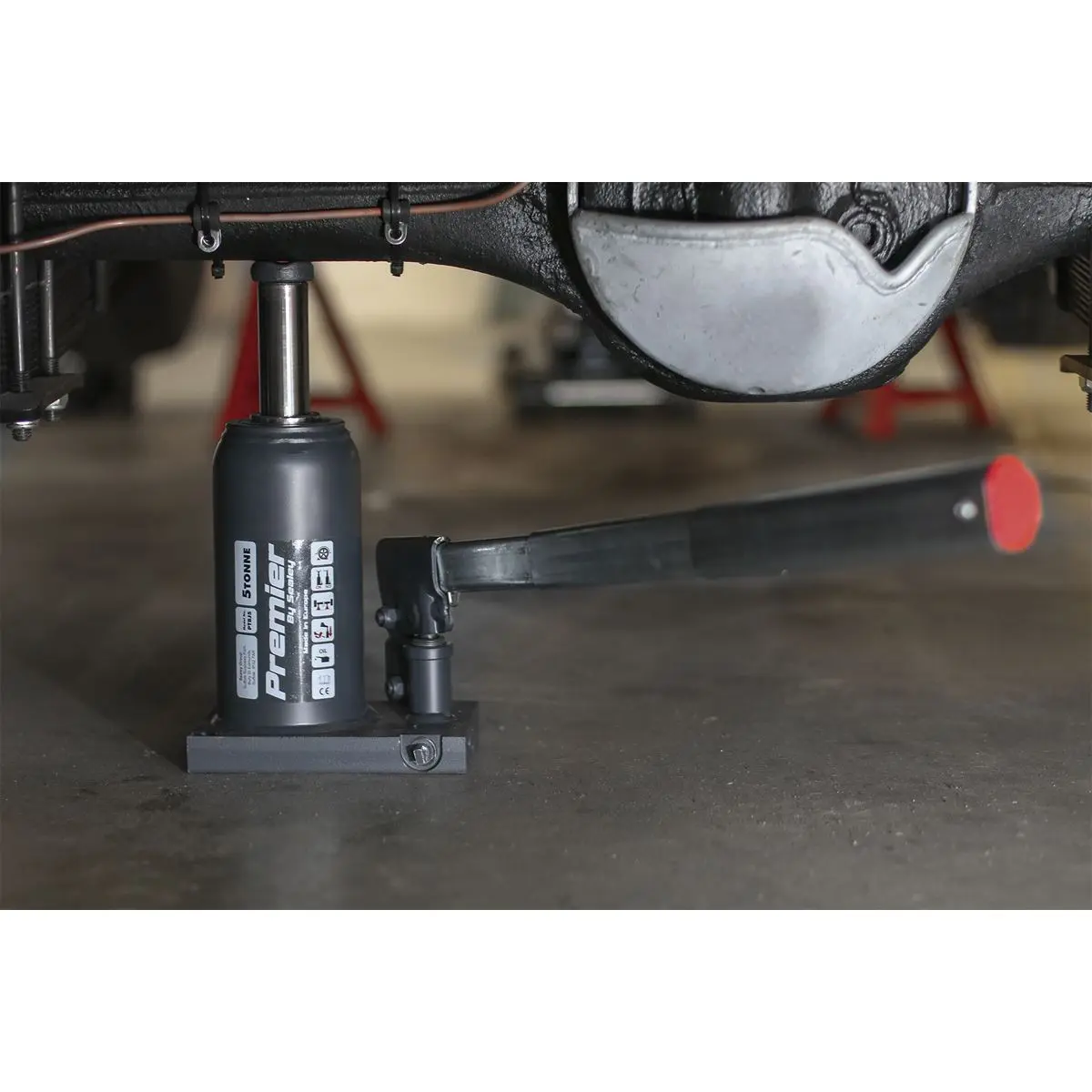 Sealey Premier Premier Telescopic Bottle Jack 5 Tonne - Image 2
