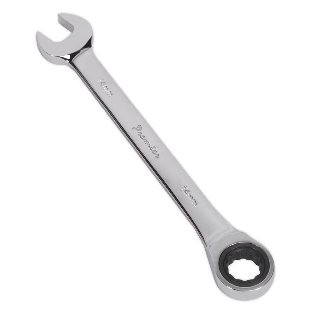Sealey Premier Ratchet Combination Spanner 14mm