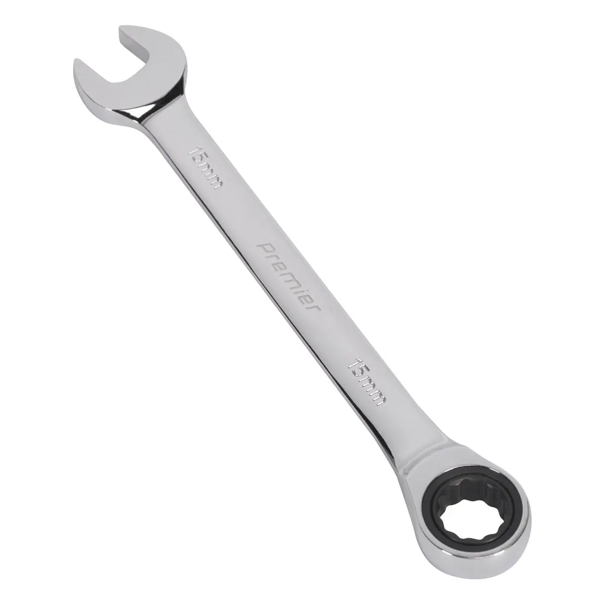 Sealey Premier Ratchet Combination Spanner 15mm