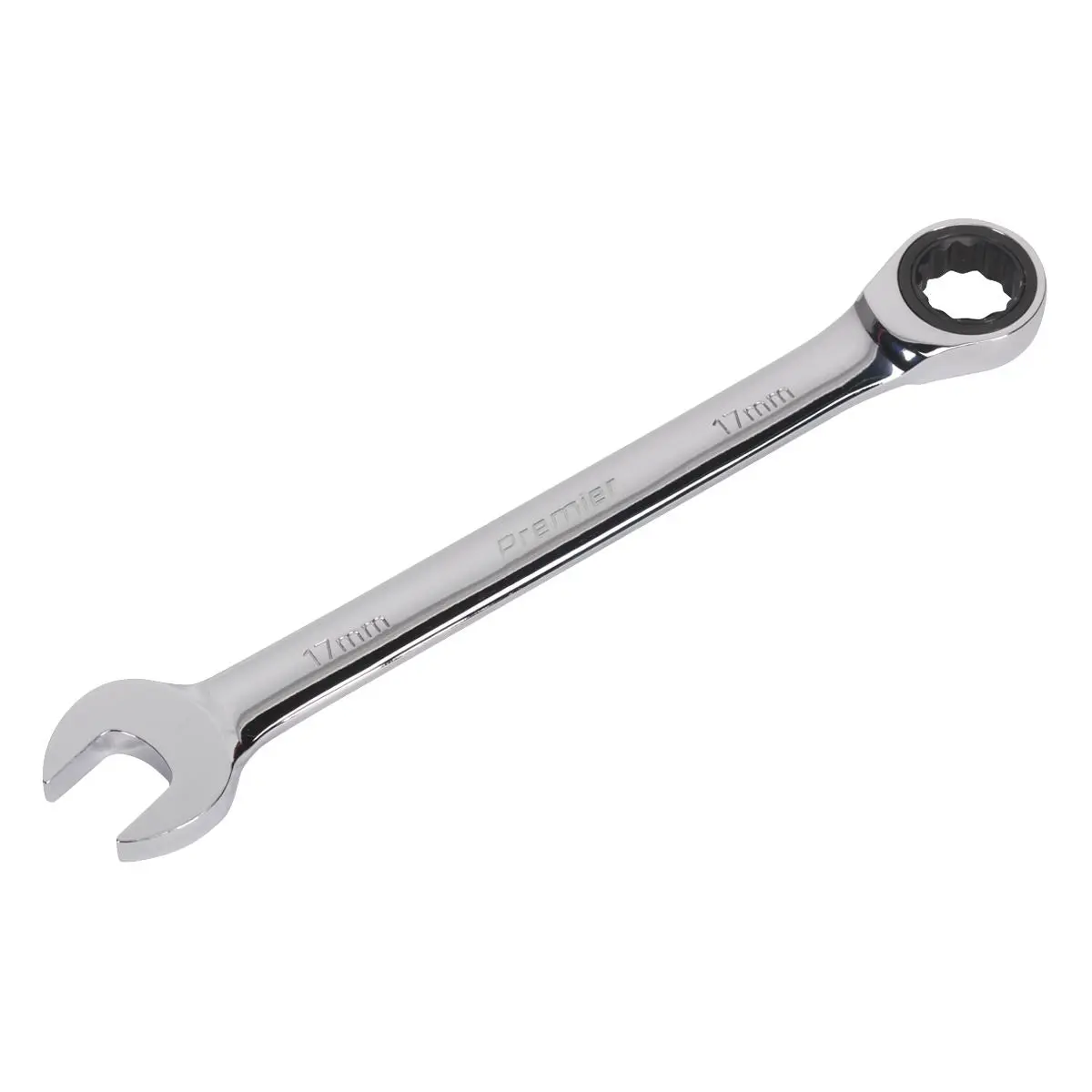 Sealey Premier Ratchet Combination Spanner 17mm - Image 4