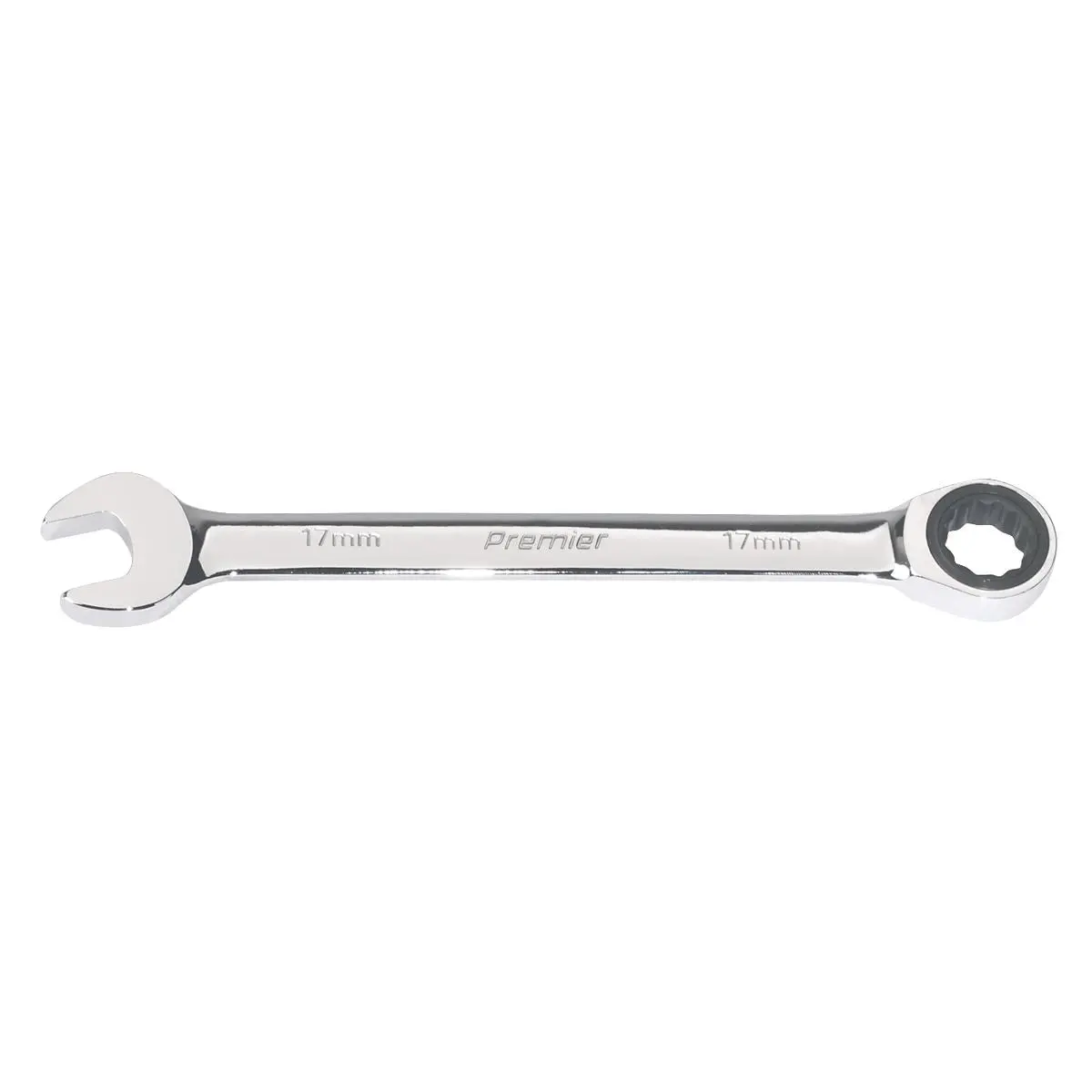 Sealey Premier Ratchet Combination Spanner 17mm - Image 5