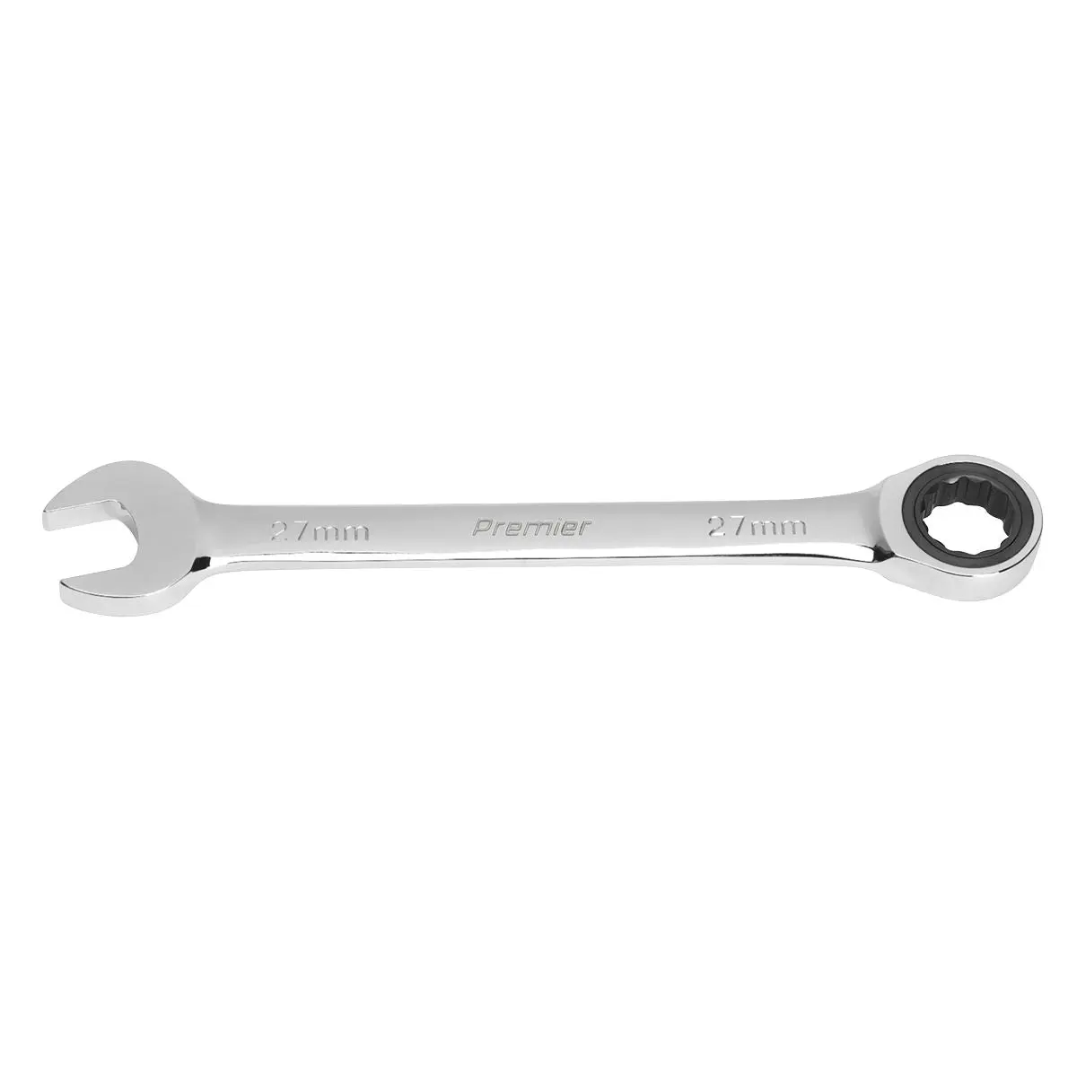 Sealey Premier Ratchet Combination Spanner 27mm - Image 5