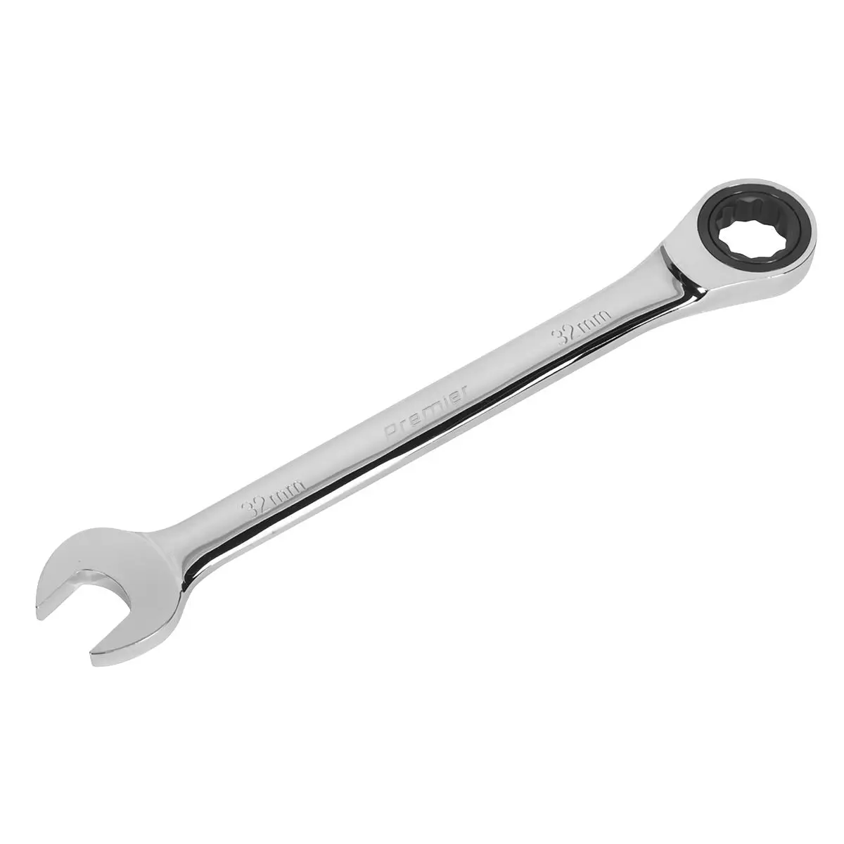 Sealey Premier Ratchet Combination Spanner 32mm - Image 3