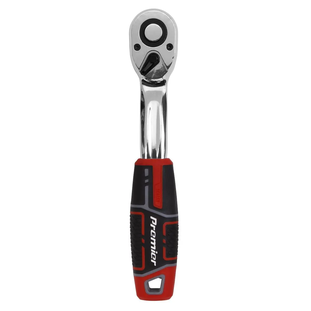 Sealey Premier Ratchet Wrench 1/2"Sq Drive Offset Pear-Head with Flip Reverse - Image 9