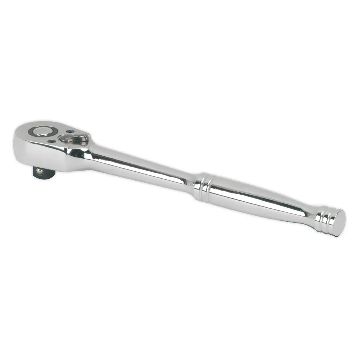 Sealey Premier Ratchet Wrench 1/4"Sq Drive Pear-Head Flip Reverse