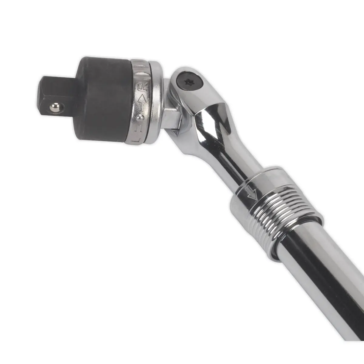 Sealey Premier Ratcheting Breaker Bar Extendable 1/2"Sq Drive - Image 3