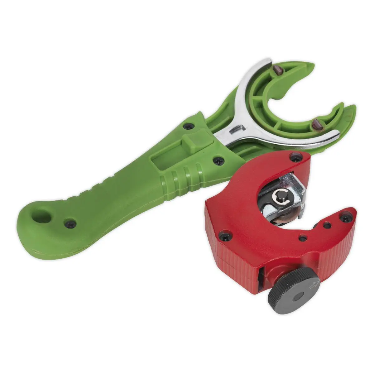 Sealey Premier Ratcheting Pipe Cutter 2-in-1 Ø6-28mm - Image 5