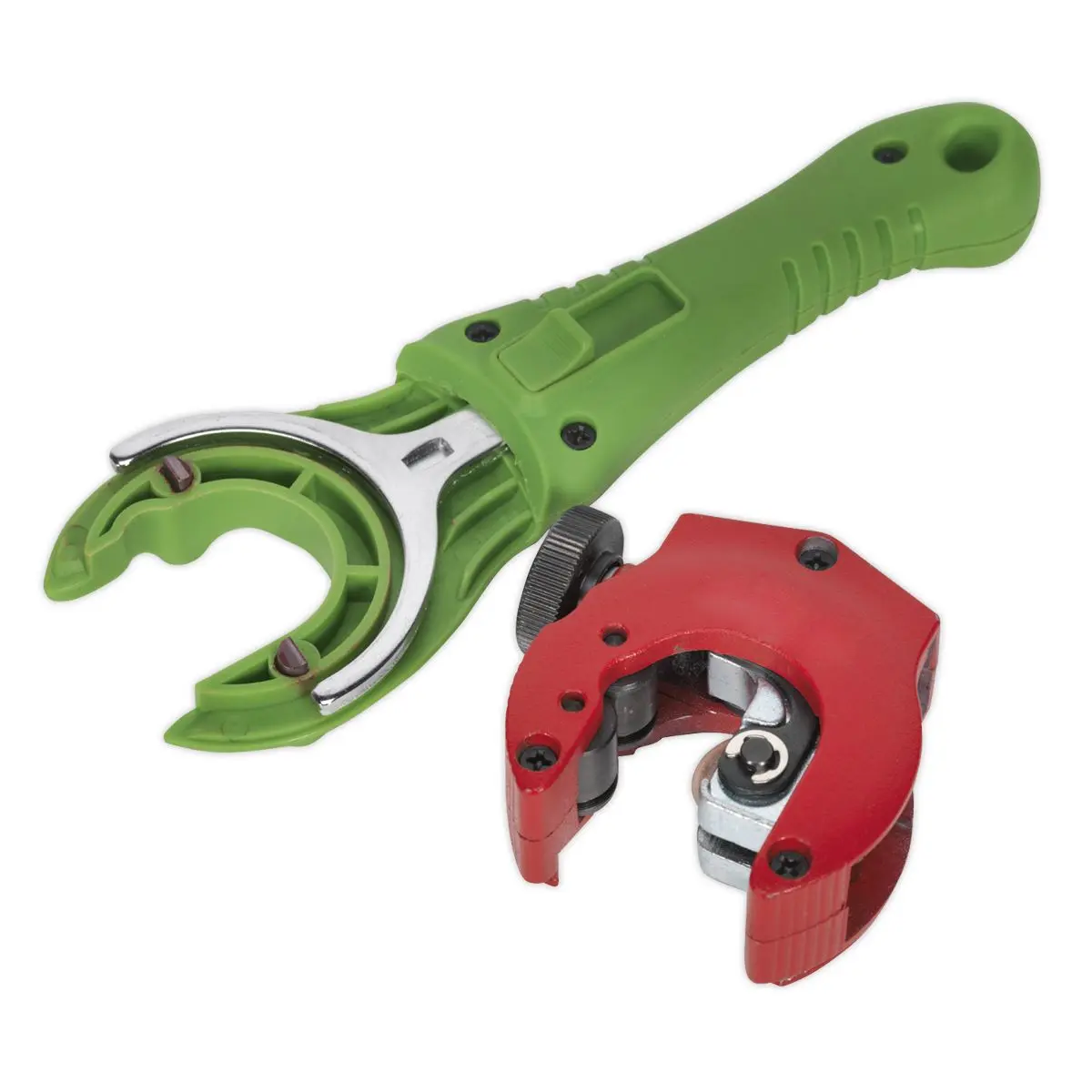 Sealey Premier Ratcheting Pipe Cutter 2-in-1 Ø6-28mm - Image 7