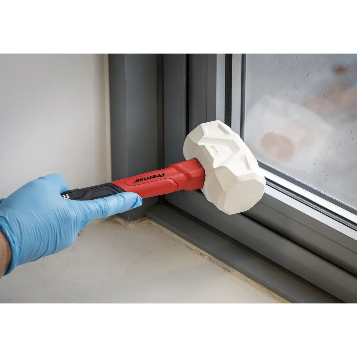 Sealey Premier Rubber Mallet with Fibreglass Shaft 16oz - Image 7