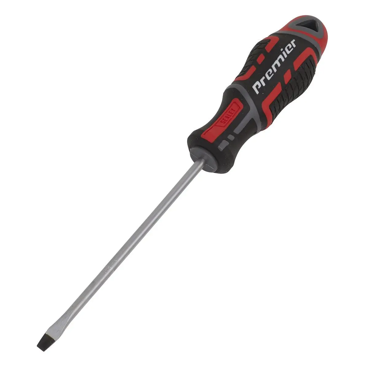 Sealey Premier Screwdriver Slotted 4 x 100mm GripMAX®