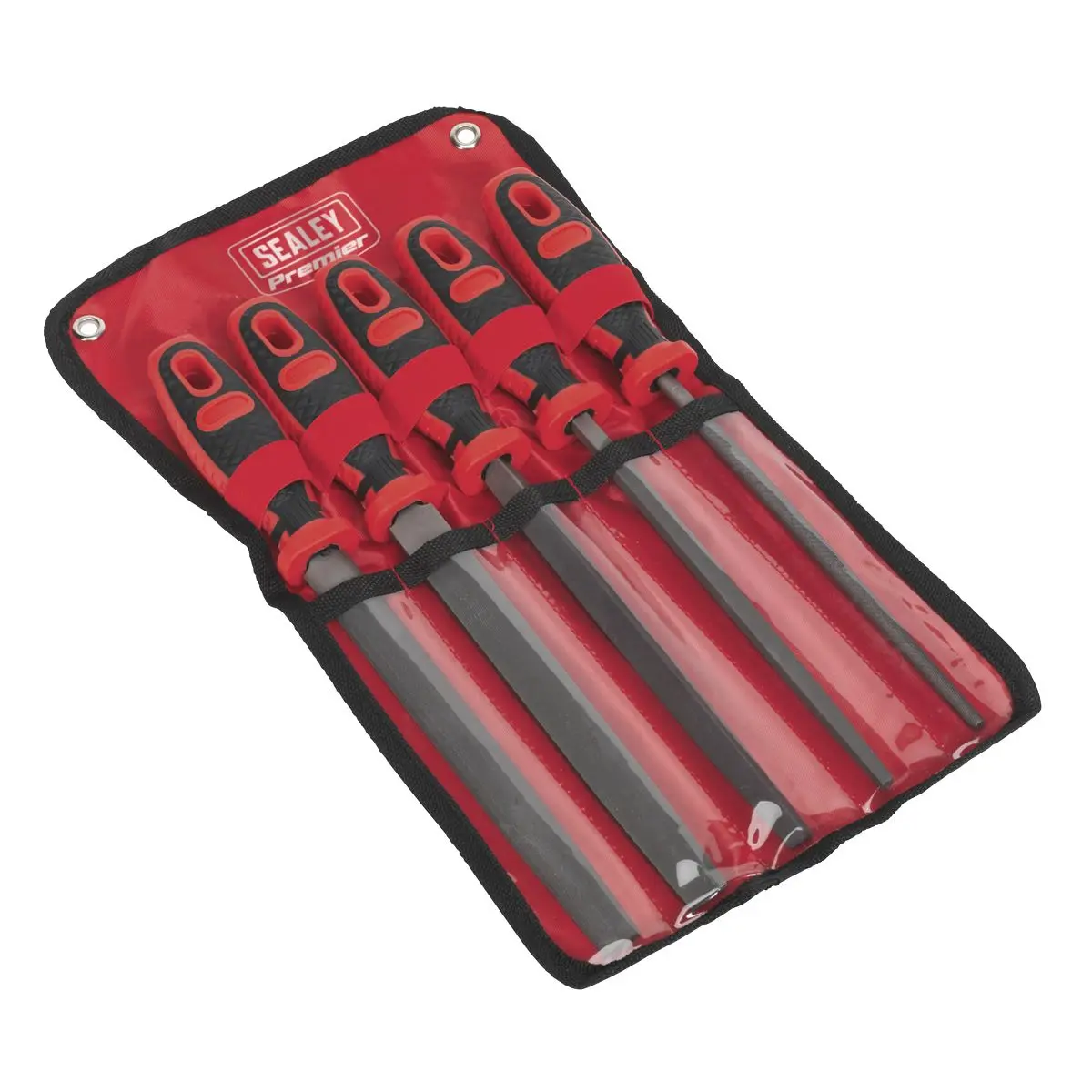 Sealey Premier Smooth Cut Engineer’s File Set 5pc 200mm - Image 8