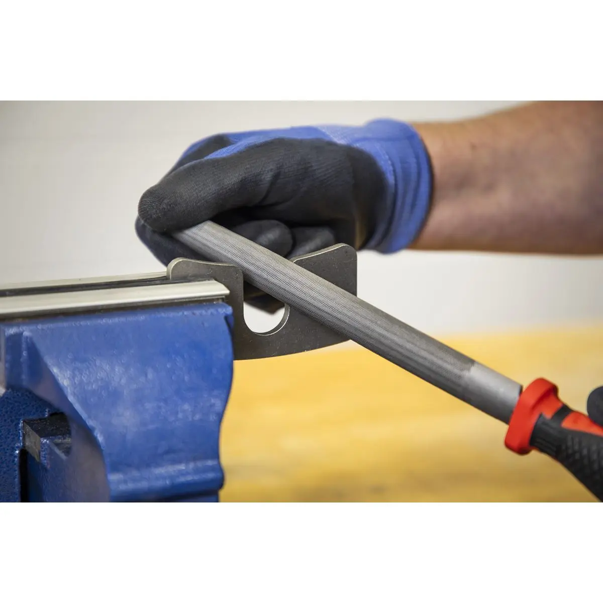 Sealey Premier Smooth Cut Half-Round Engineer's File 200mm - Image 6