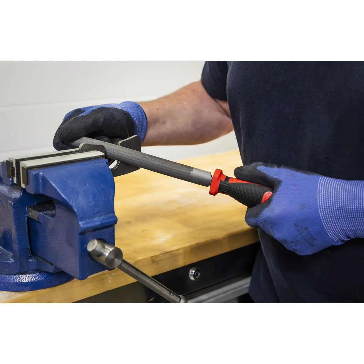 Sealey Premier Smooth Cut Half-Round Engineer's File 200mm - Image 8