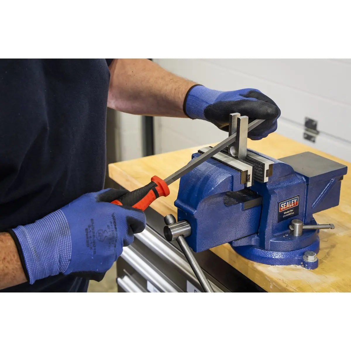 Sealey Premier Smooth Cut Square Engineer's File 200mm - Image 6