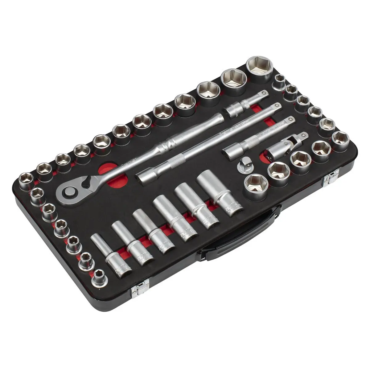 Sealey Premier Platinum Socket Set 1/2"Sq Drive 40pc - Metric/Imperial - Premier Platinum - Image 7