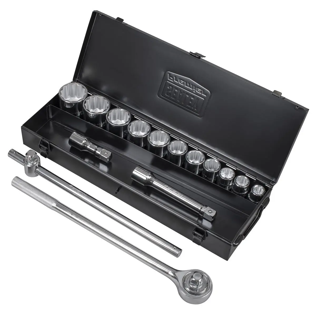 Sealey Premier Socket Set 15pc 3/4"Sq Drive 12-point WallDrive® - Image 12