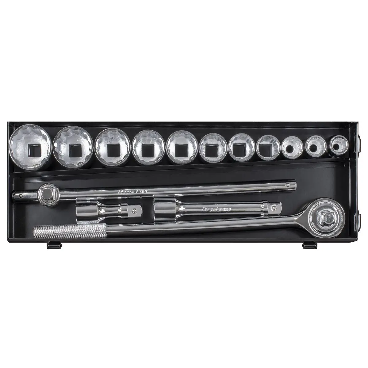 Sealey Premier Socket Set 15pc 3/4"Sq Drive 12-point WallDrive® - Image 2