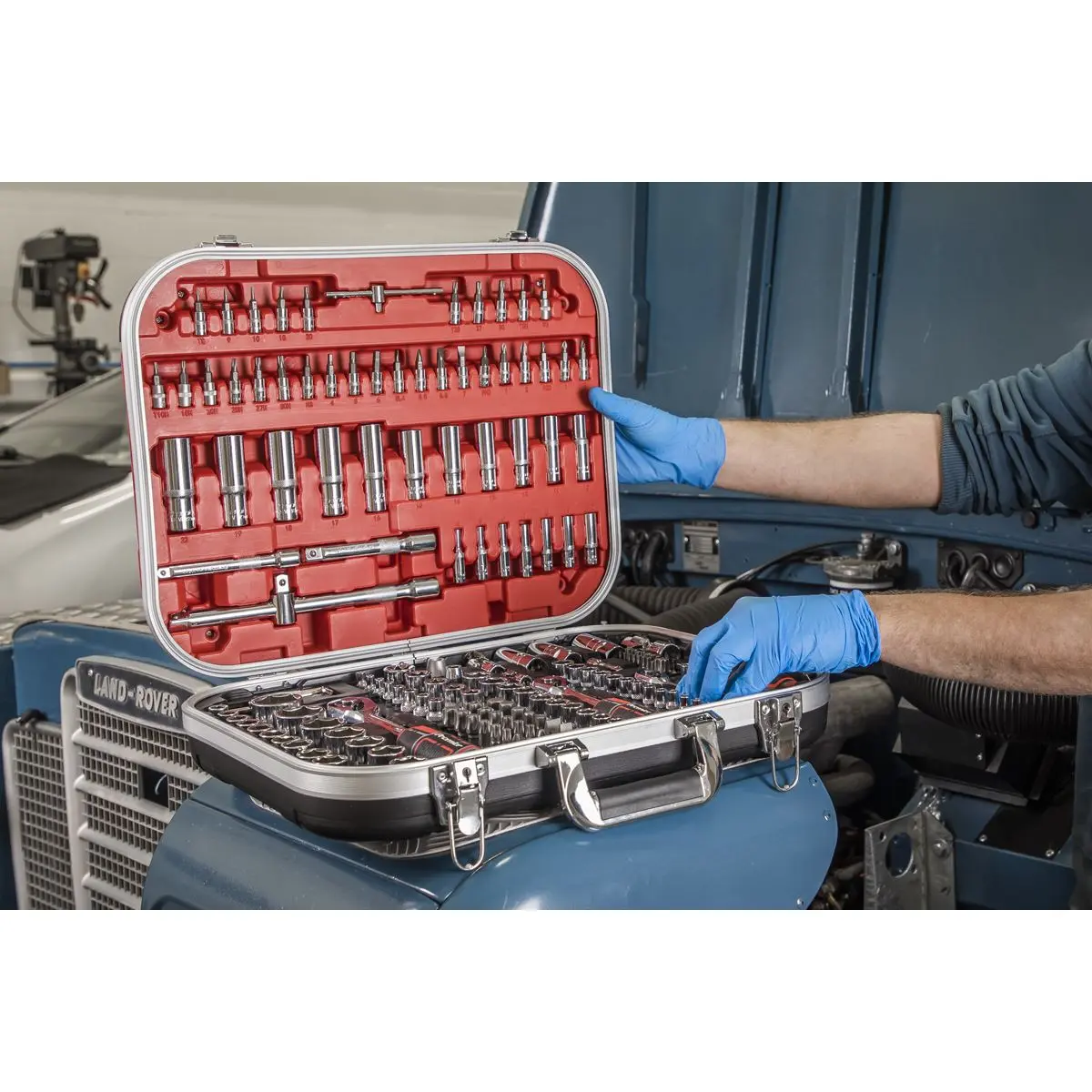 Sealey Premier Socket Set 172pc 1/4", 3/8" & 1/2"Sq Drive WallDrive® - Image 7
