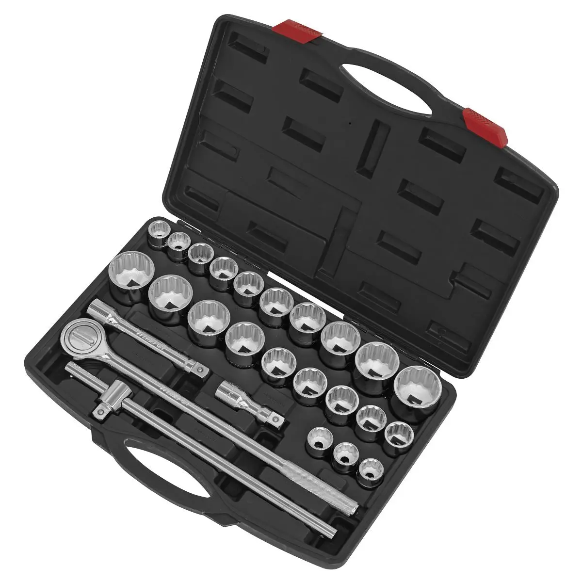 Sealey Premier Socket Set 26pc 3/4"Sq Drive 12-point WallDrive® - Image 5