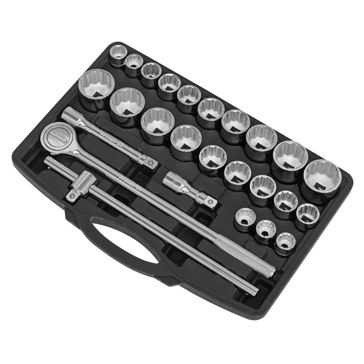 Sealey Premier Socket Set 26pc 3/4"Sq Drive 12-point WallDrive® - Image 8