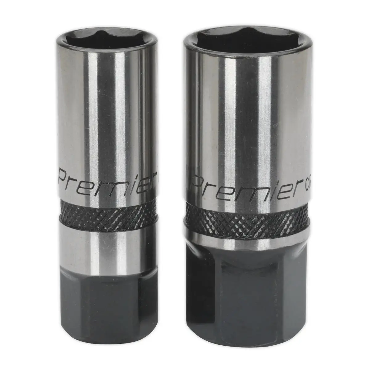 Sealey Premier Socket Set 28 Piece 1/2" Drive 6 Point WallDrive Metric Black Series - Image 5