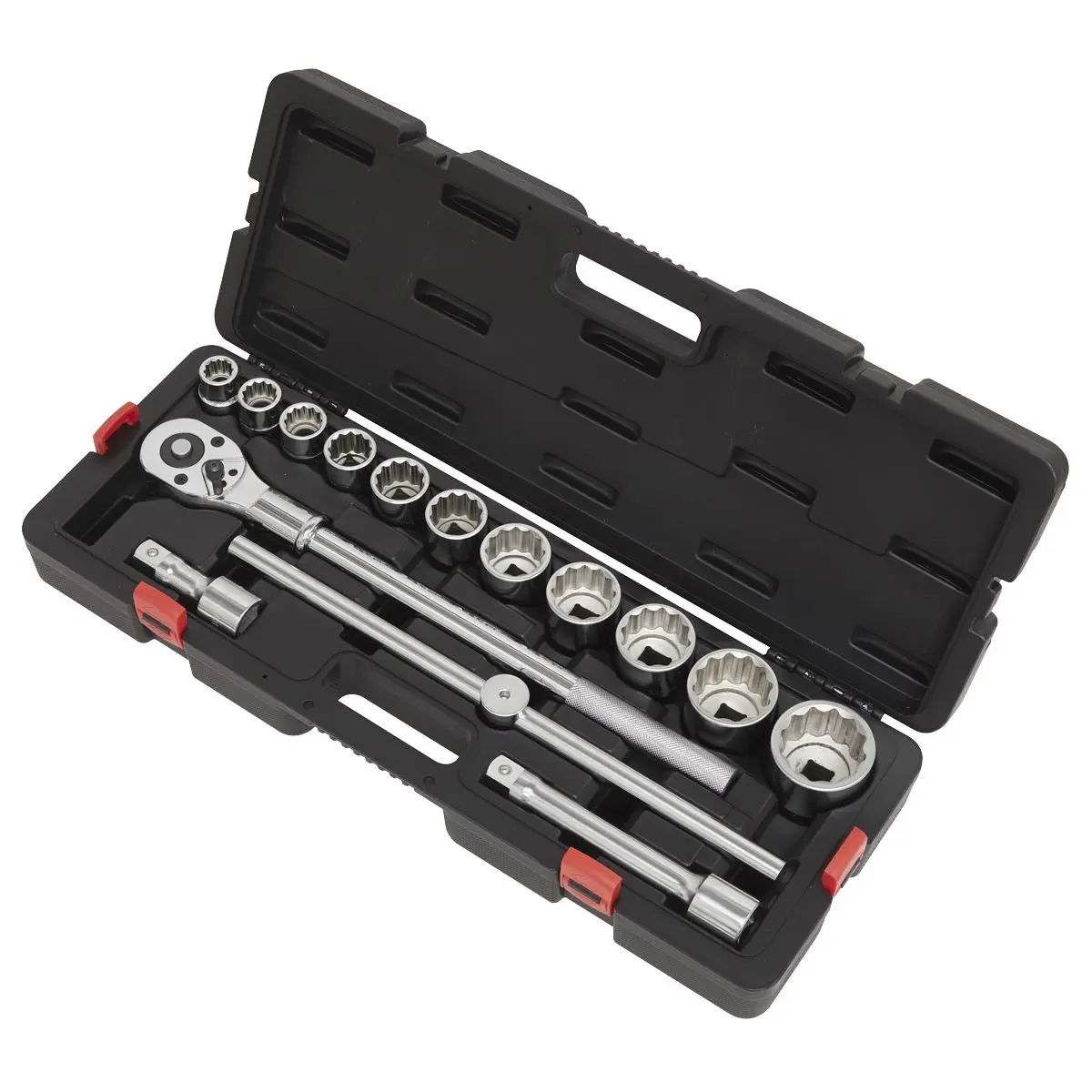 Sealey Premier Socket Set 3/4"Sq Drive 12-point WallDrive® 15pc Metric - Image 8