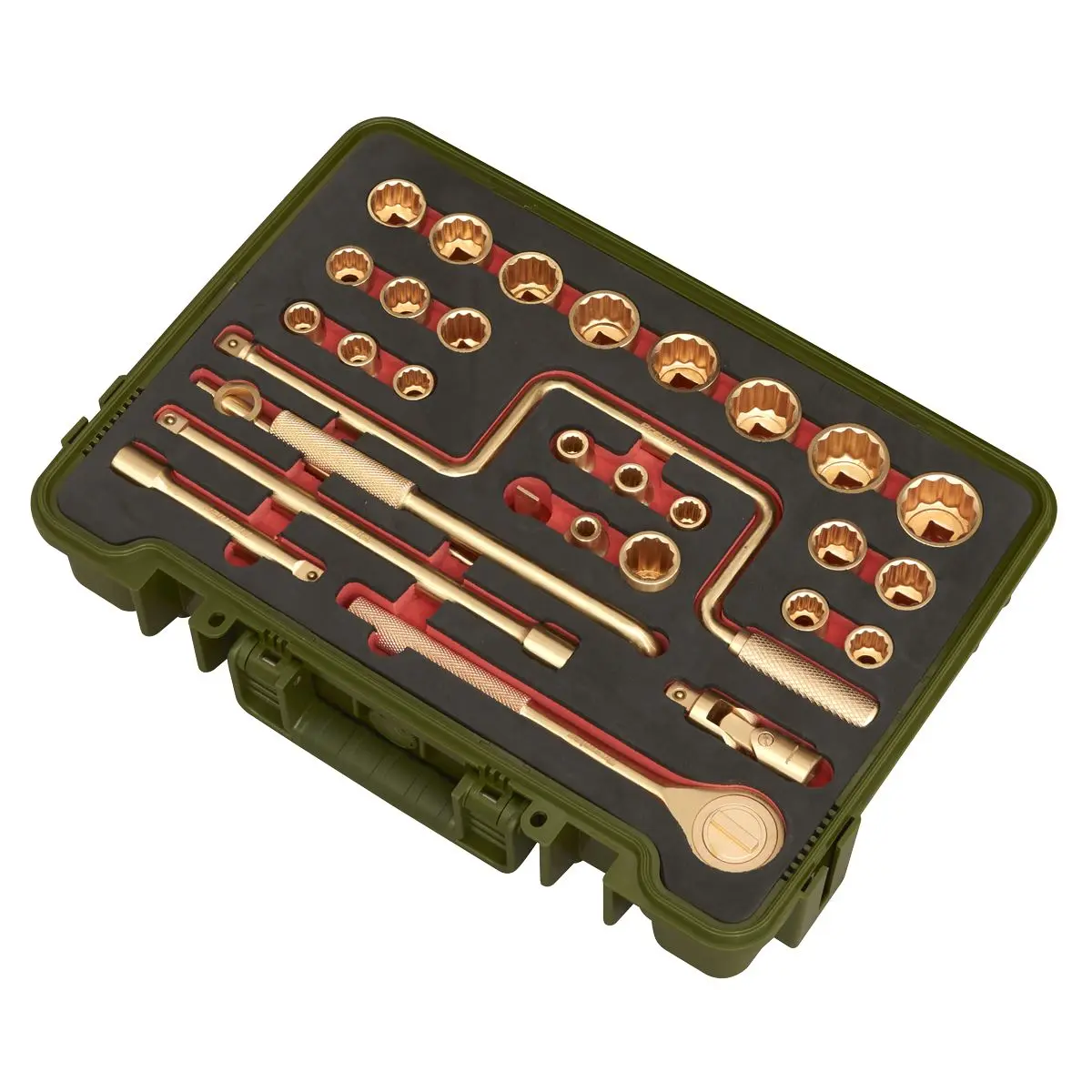Sealey Premier Socket Set 31pc 1/2"Sq Drive - Non-Sparking - Image 7
