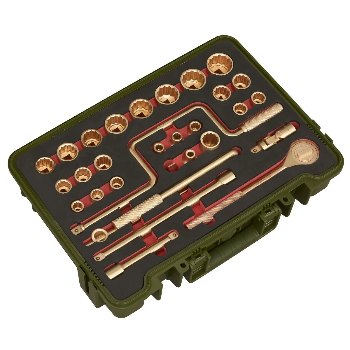 Sealey Premier Socket Set 31pc 1/2"Sq Drive - Non-Sparking - Image 8